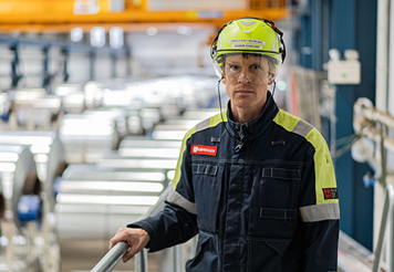 Robbin Katarp, Process Development Engineer at Gränges Finspång.